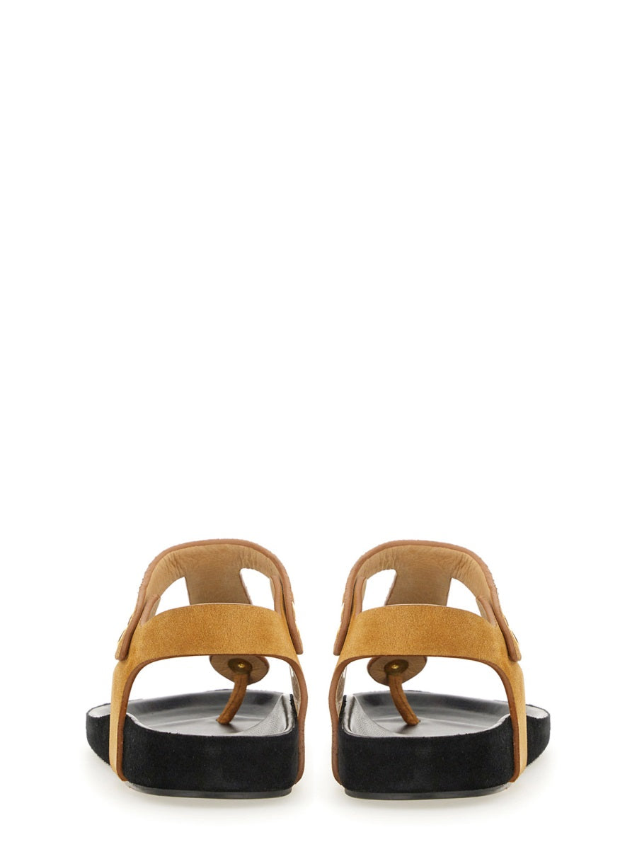 Enore Leather Sandals