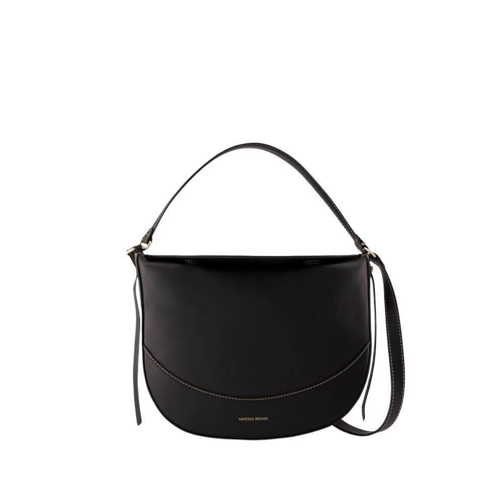 Daily Bag Crossbody - Leather - Black