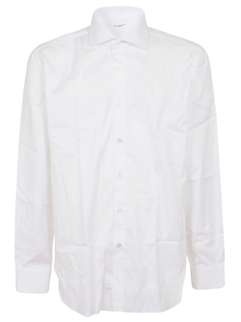 Cotton Long Sleeve Shirt With Classic Fit