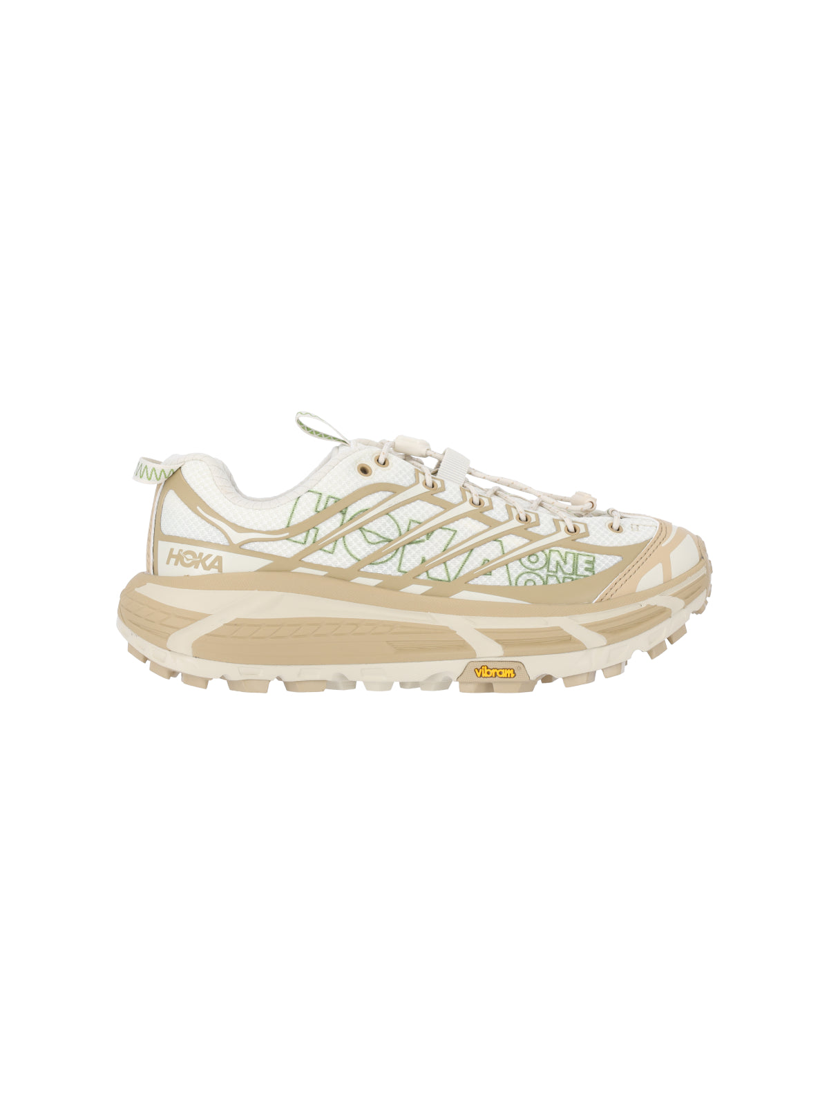 Green Mafate Speed 2 Leather Sneakers