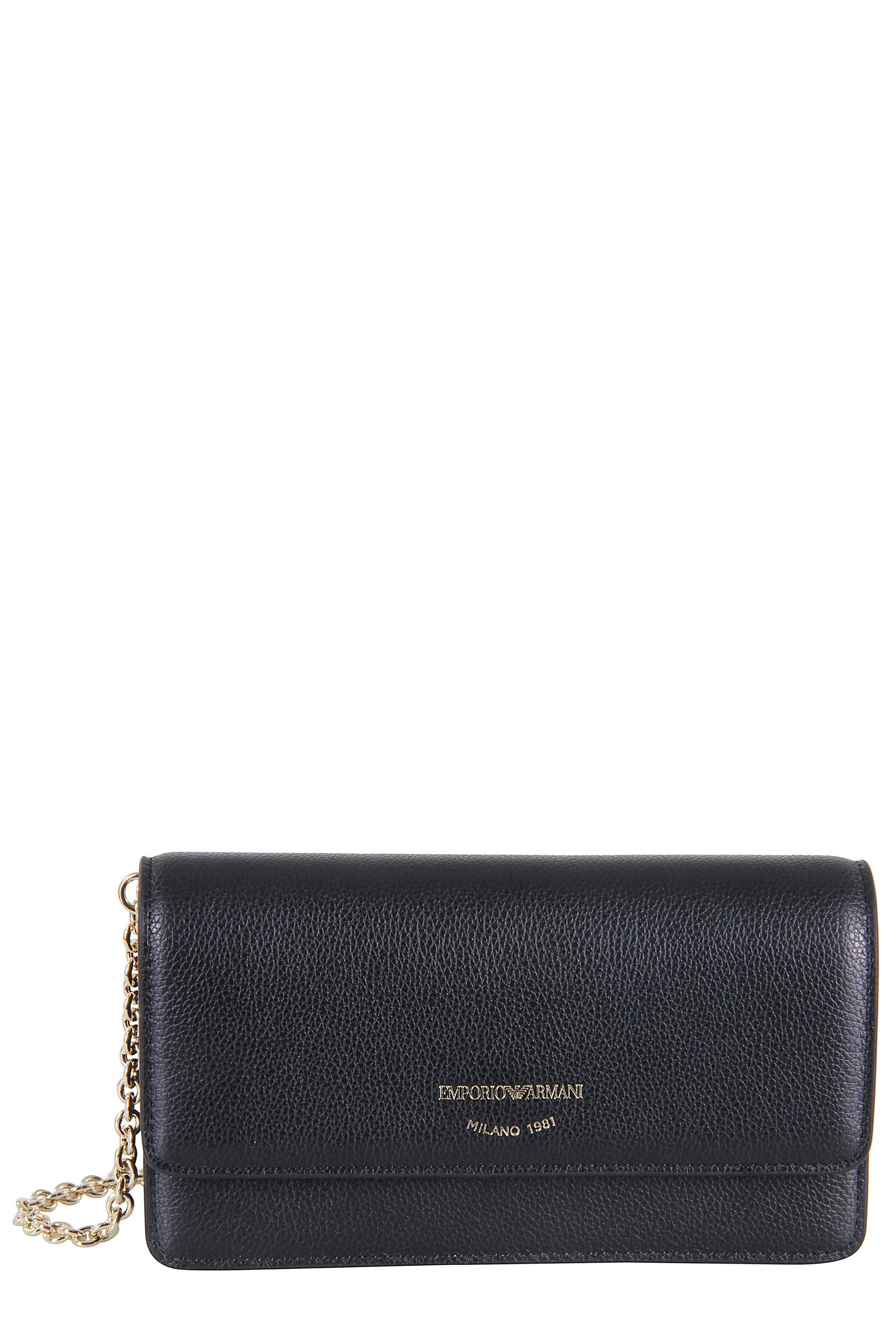 Rectangular Garnet Leather Mini Bag