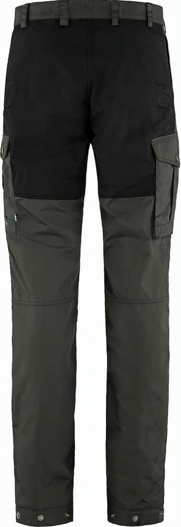 Two-Tone Straight Fit Utility Pants with Reinforced Details
