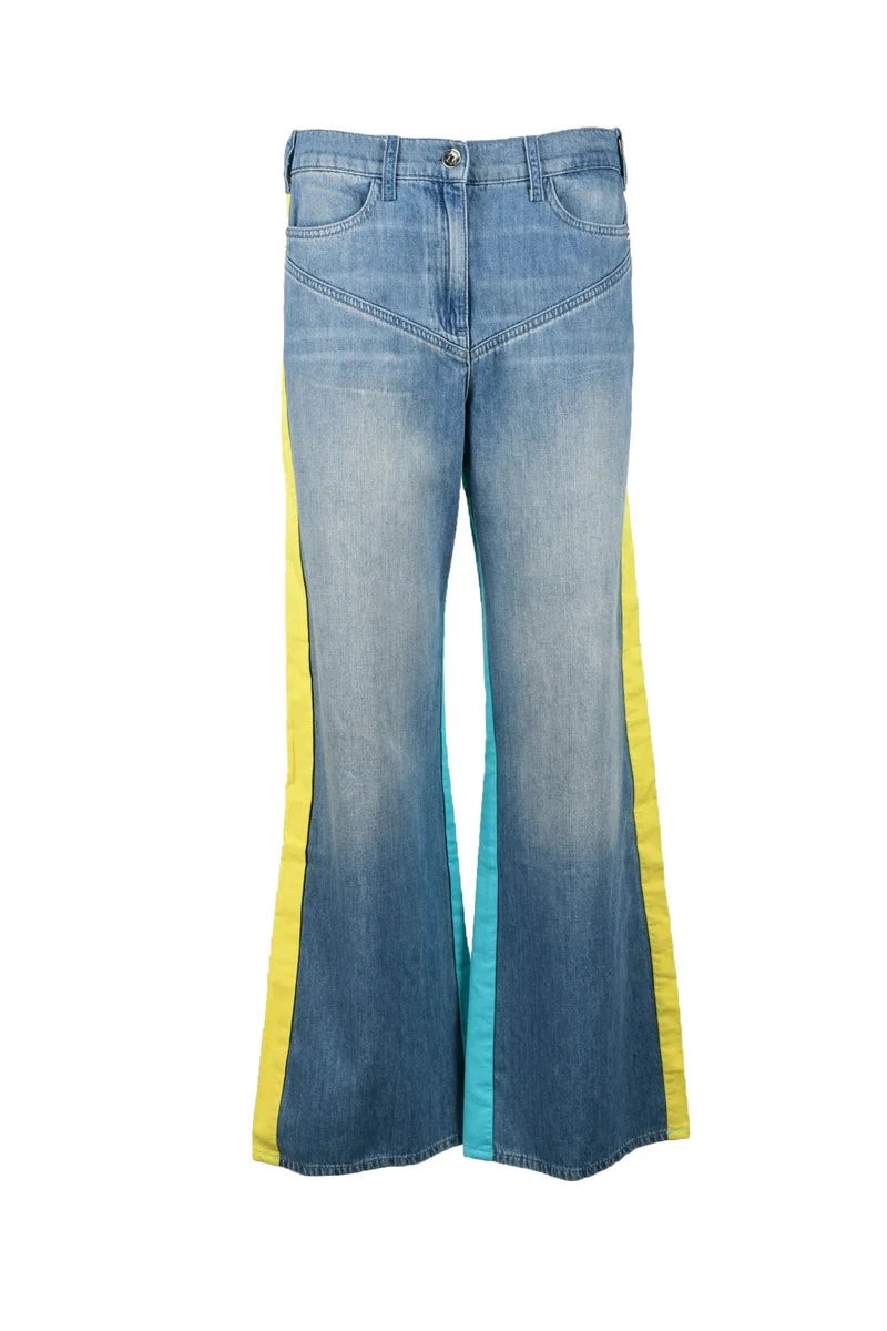 Cotton Trousers - Blue