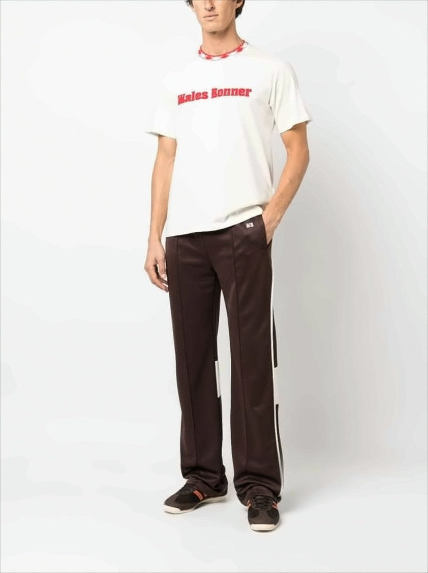 Relaxed Fit Training Pants with Contrasting Panels