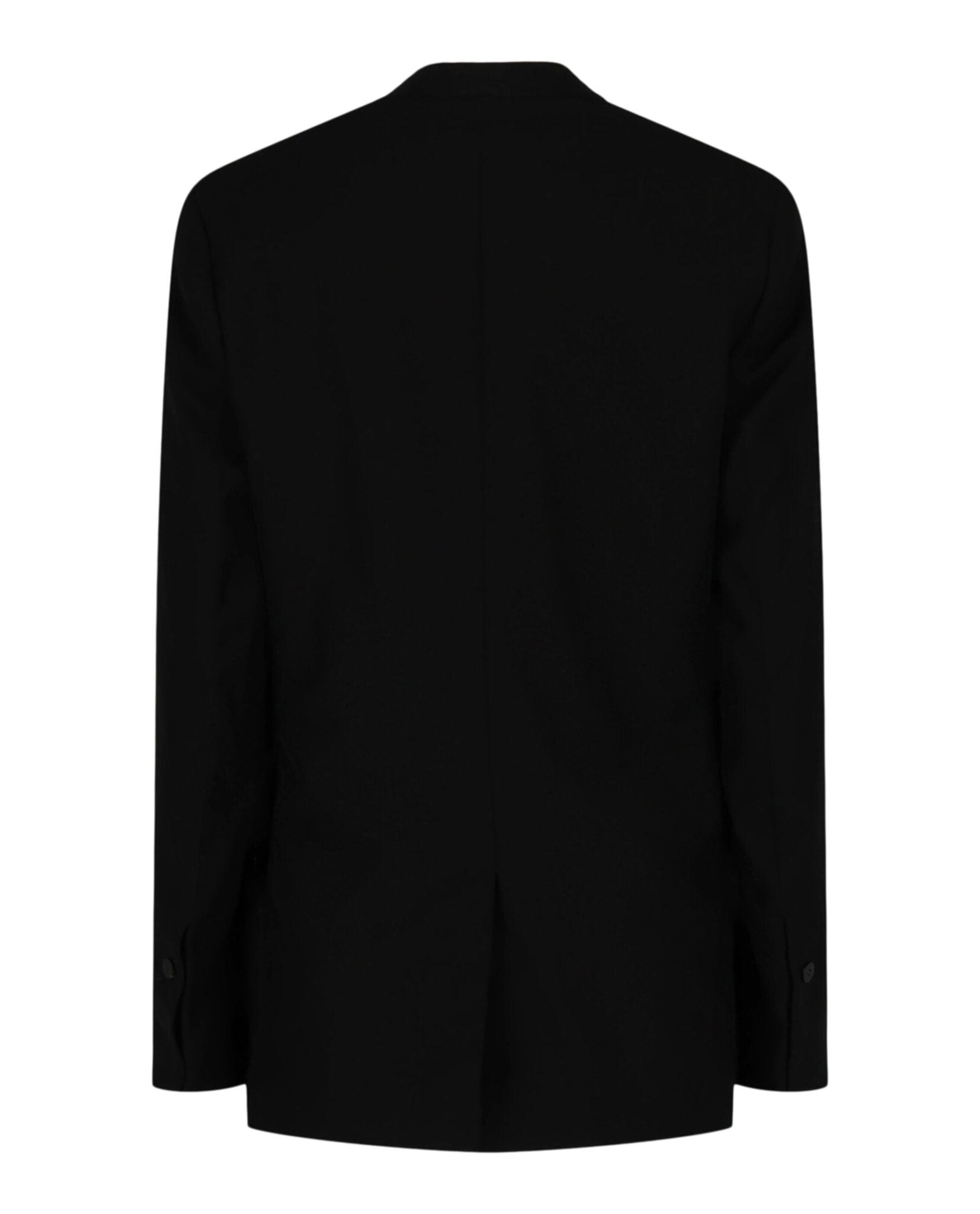 Single-Breasted Wool Blazer