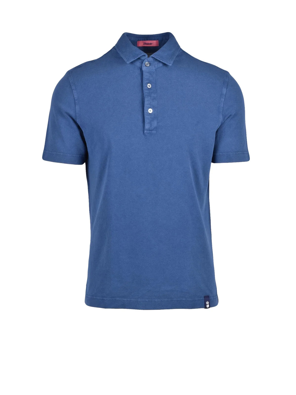 Blue Cotton Polo