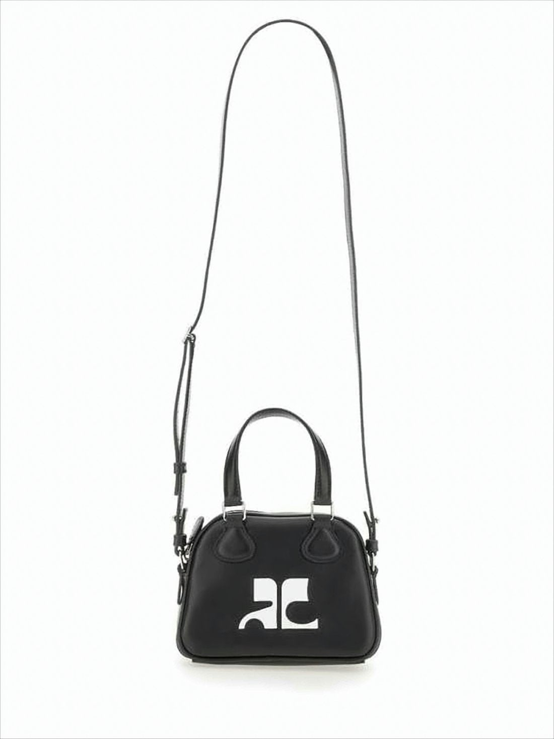 Structured Cowhide Leather Tote Bag