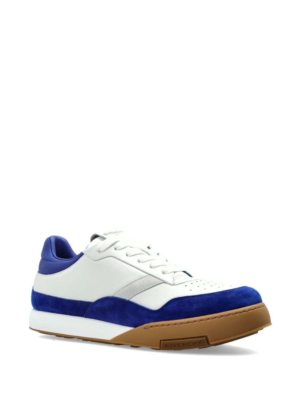 Low-Top Sneakers with Suede Detailing