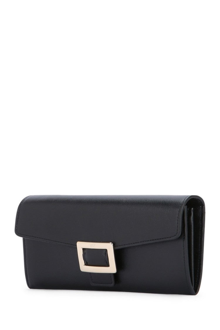 Structured Black Handbag With Minimalist Design