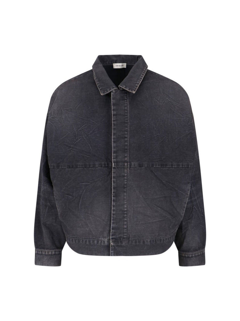 "Utility" Jacket – Black Cotton Canvas