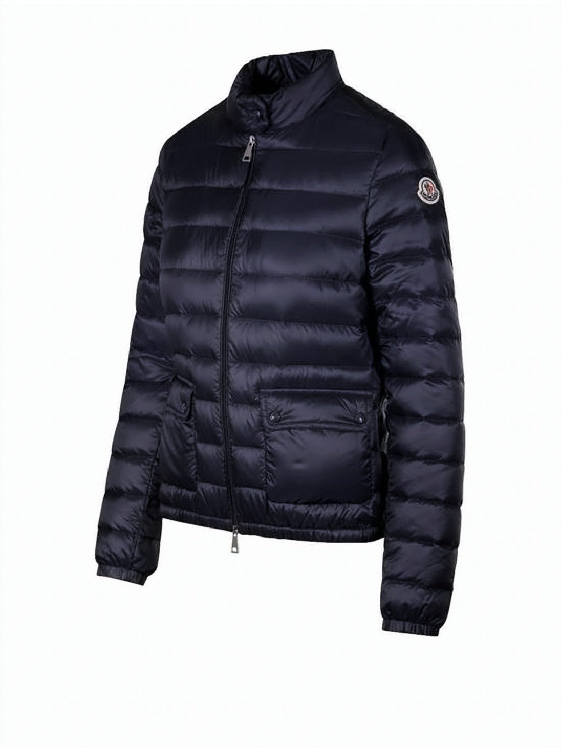 Packable Short Down Jacket with High Collar