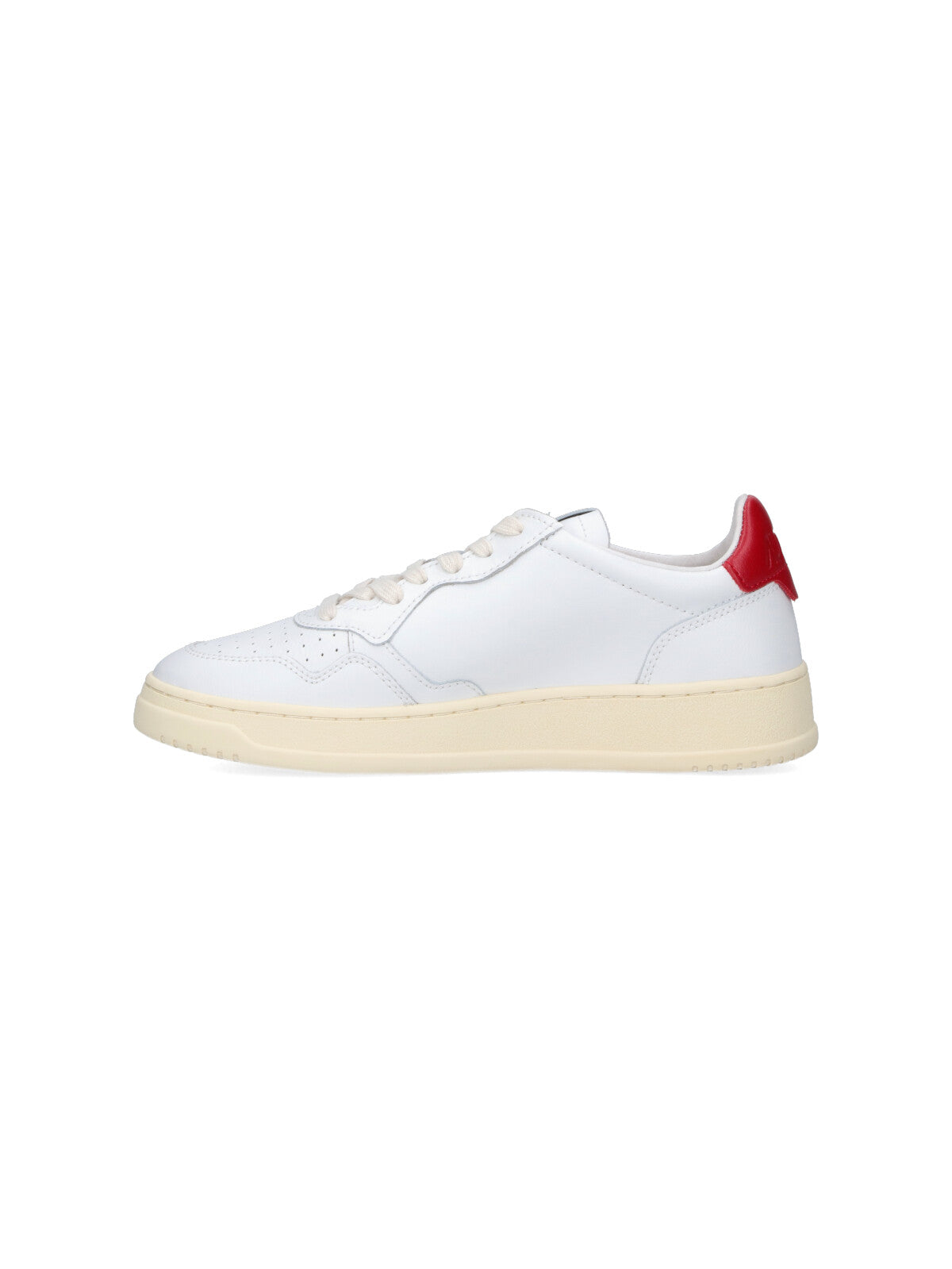 Low-Top Sneakers With Rounded Toe