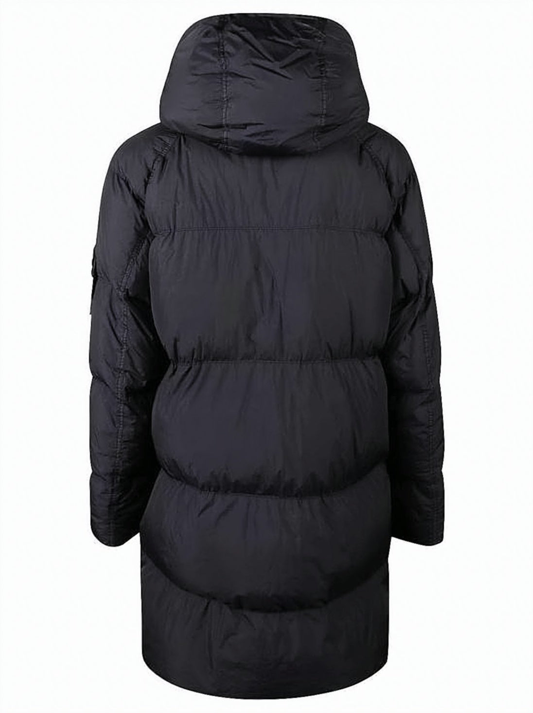 Quilted Hooded Down Jacket