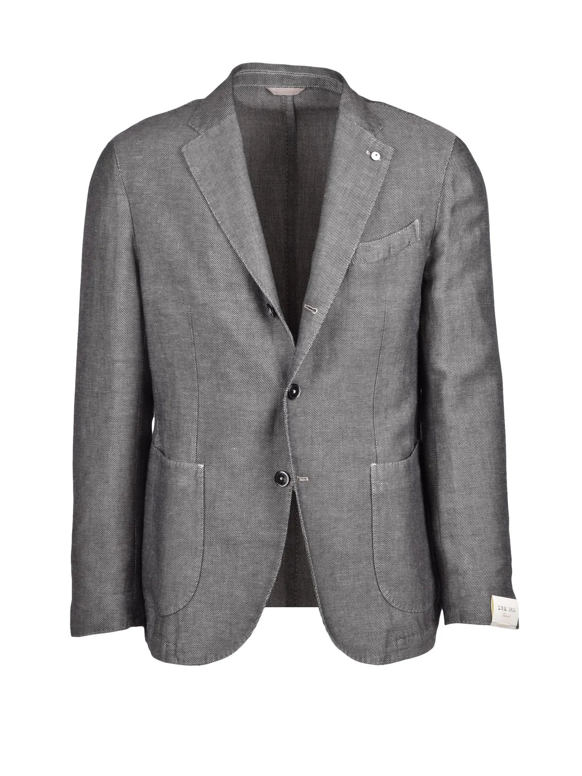 Linen Cotton Jacket - Grey