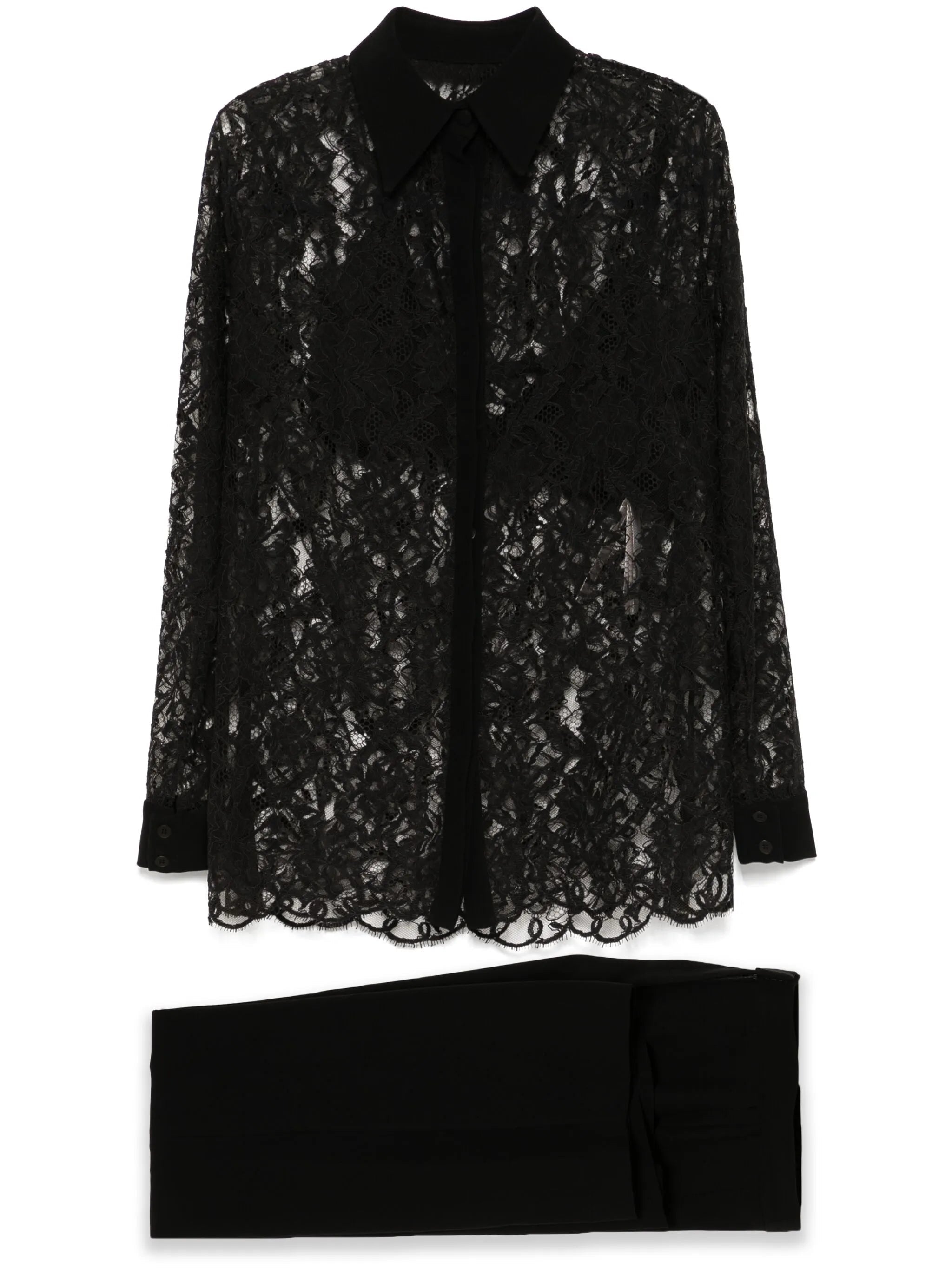 Lace Chemise With Pants