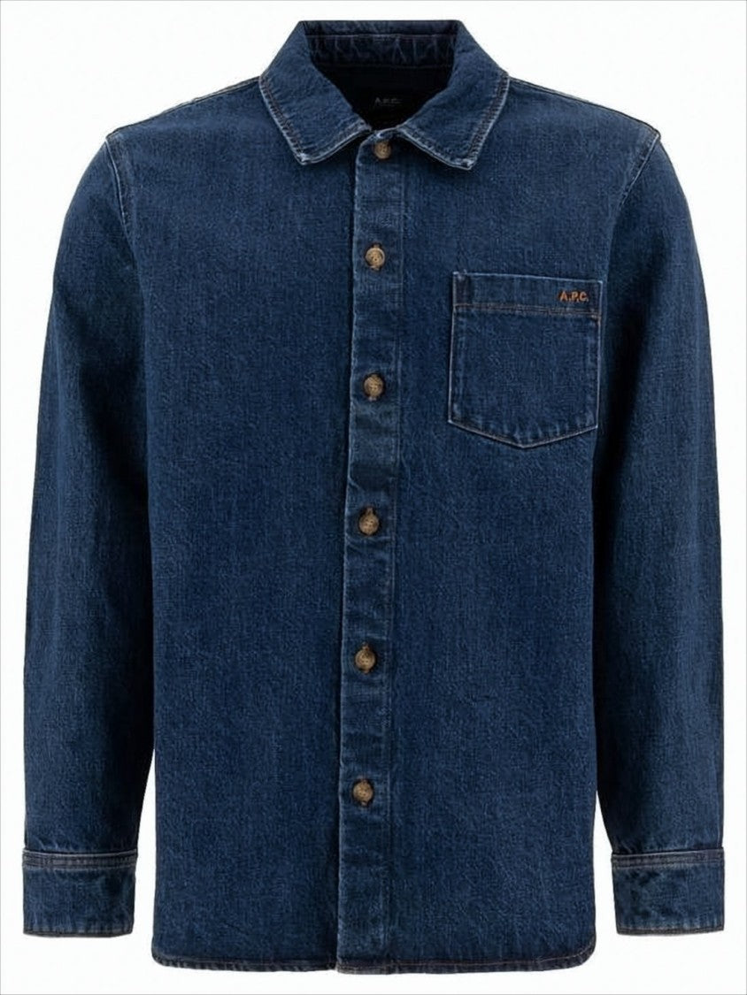 Deep Indigo Denim Shirt