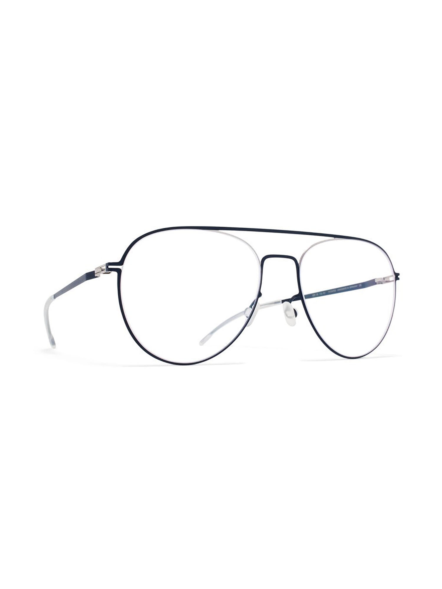 Aviator-Style Metal Frame with Adjustable Nose Pads