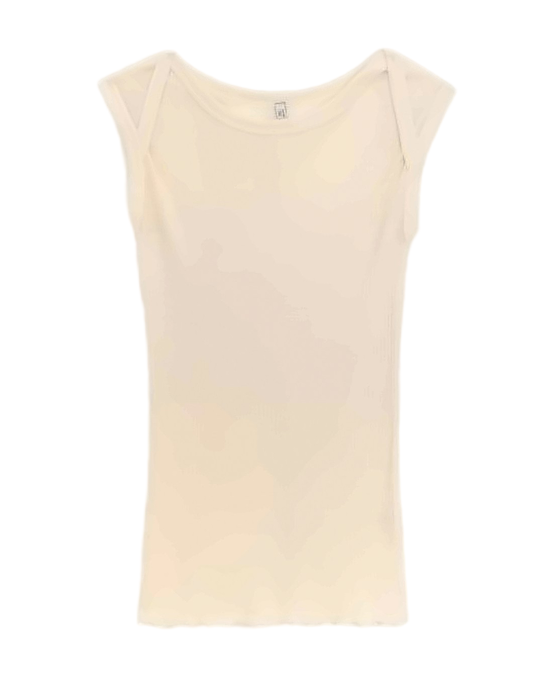 Ribbed Wool Sleeveless Top