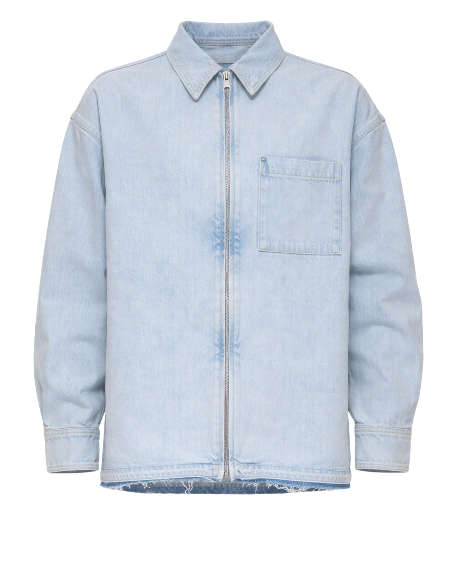 Men’S Light Denim Overshirt