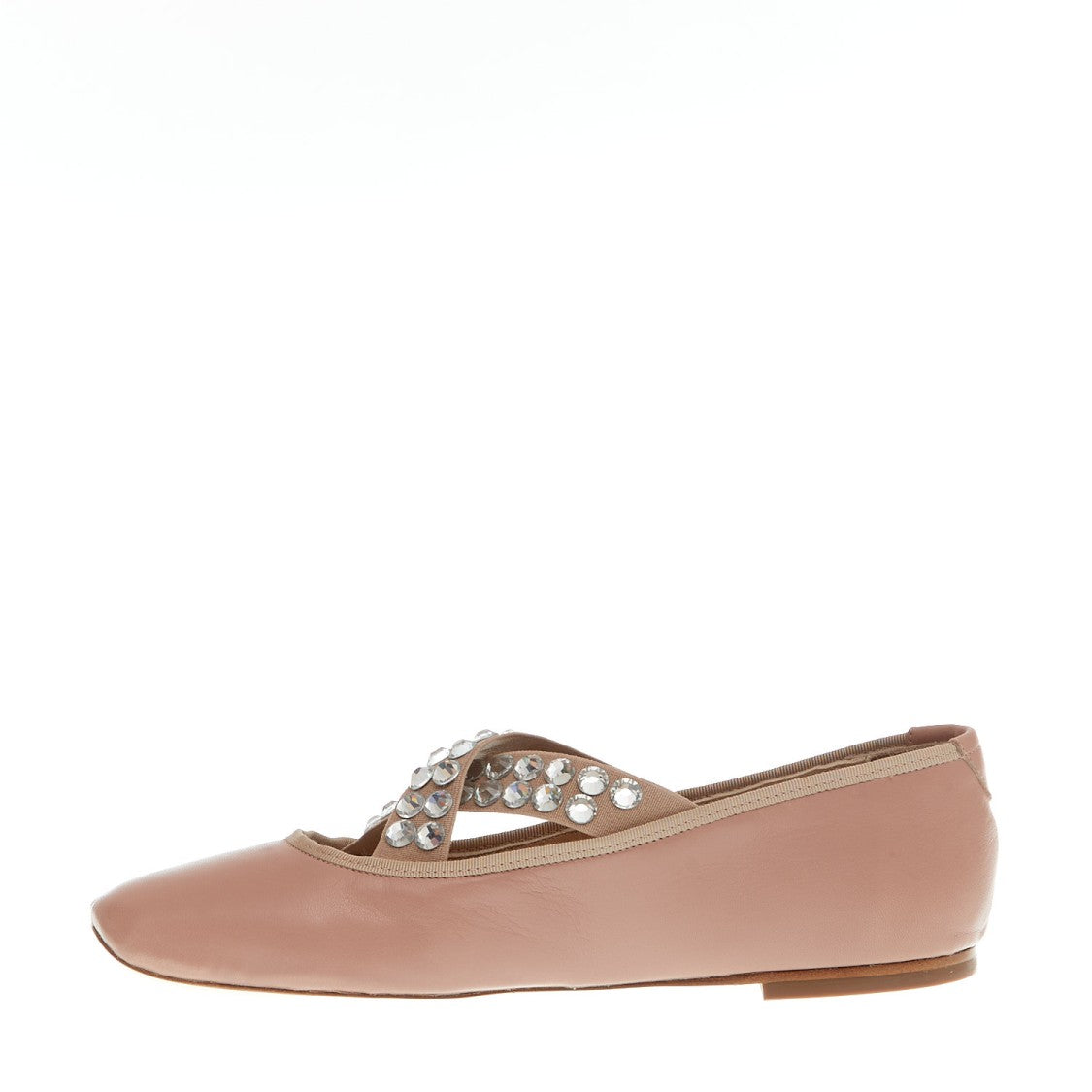 Pink Ballerina Cross Strass