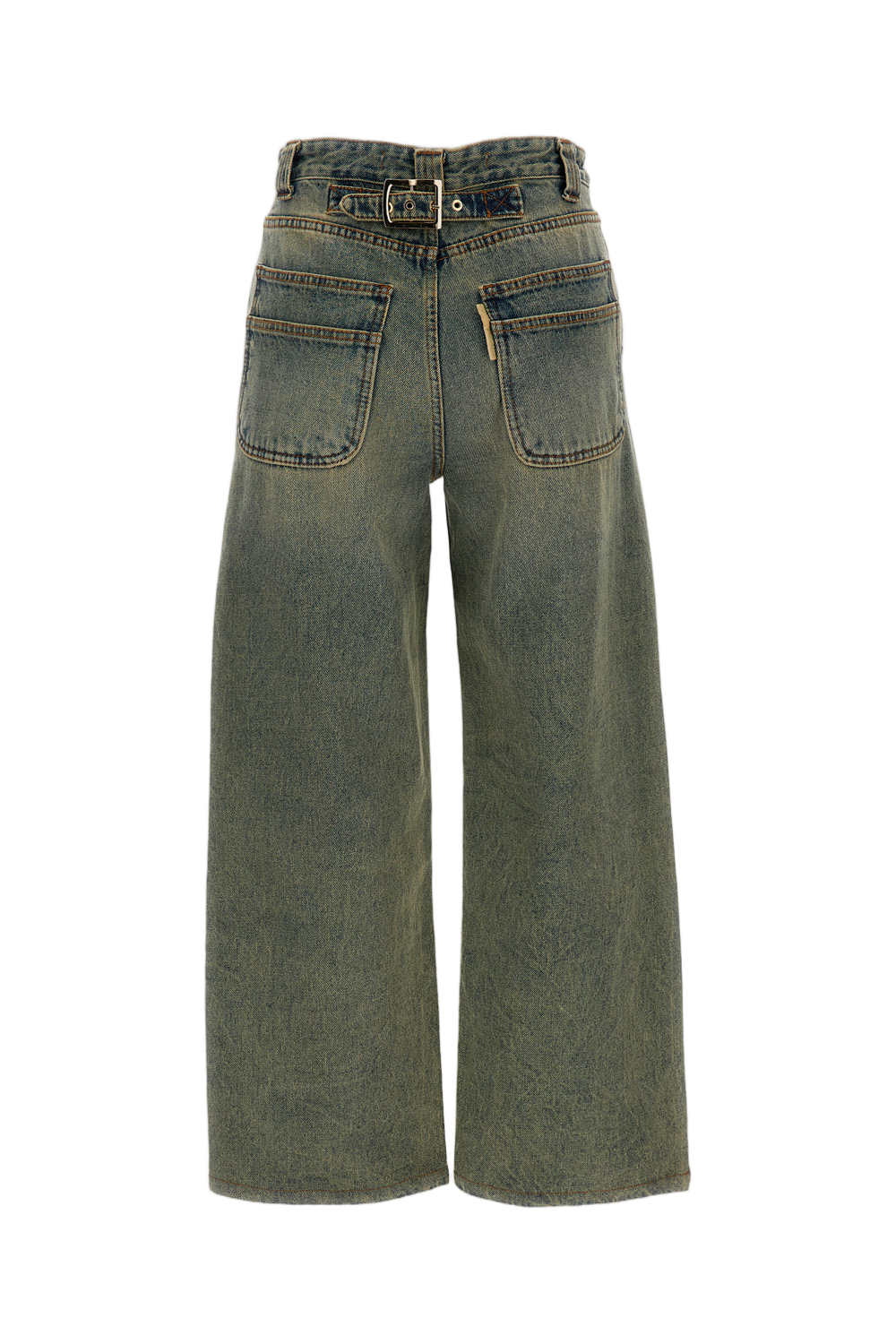Milton Teawash Denim Carpenter Trousers