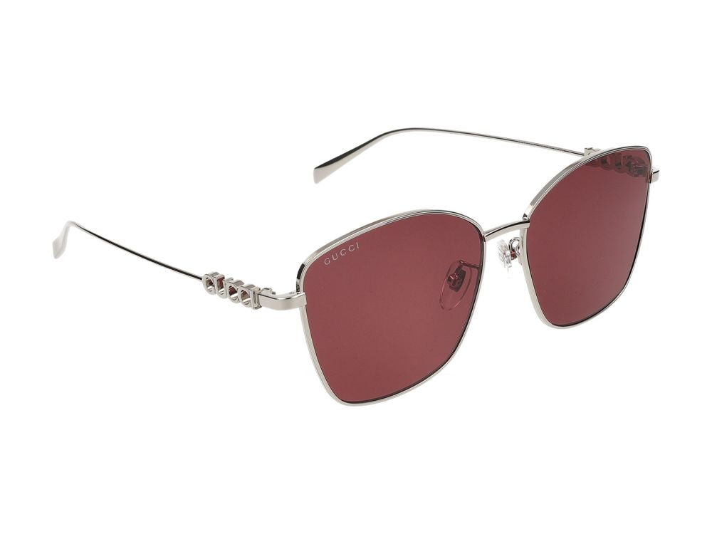 Sunglasses Gucci GG1805SA 004 silver silver red 60/15/145