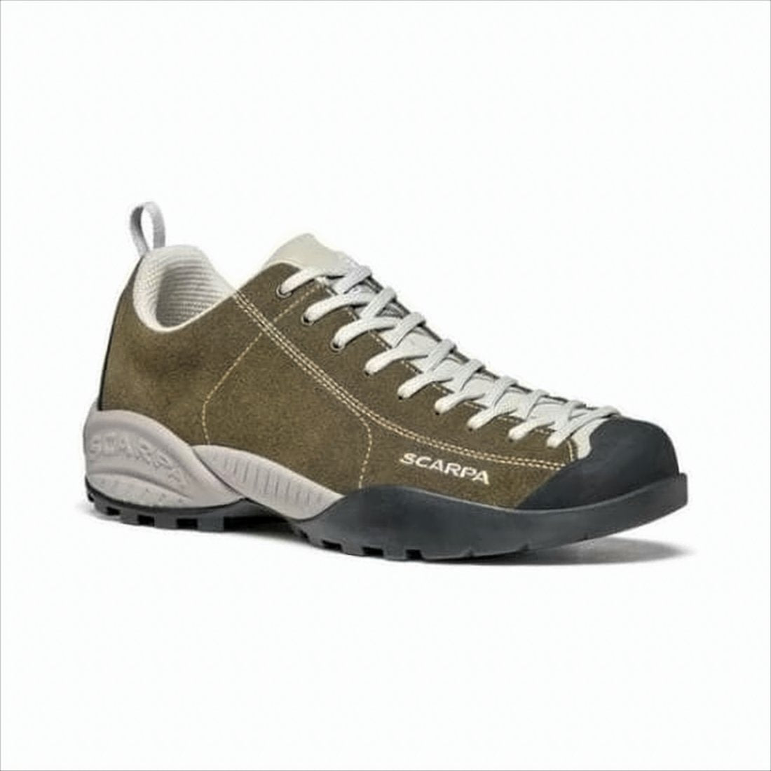 Brown Suede Sneakers with Leather Accents