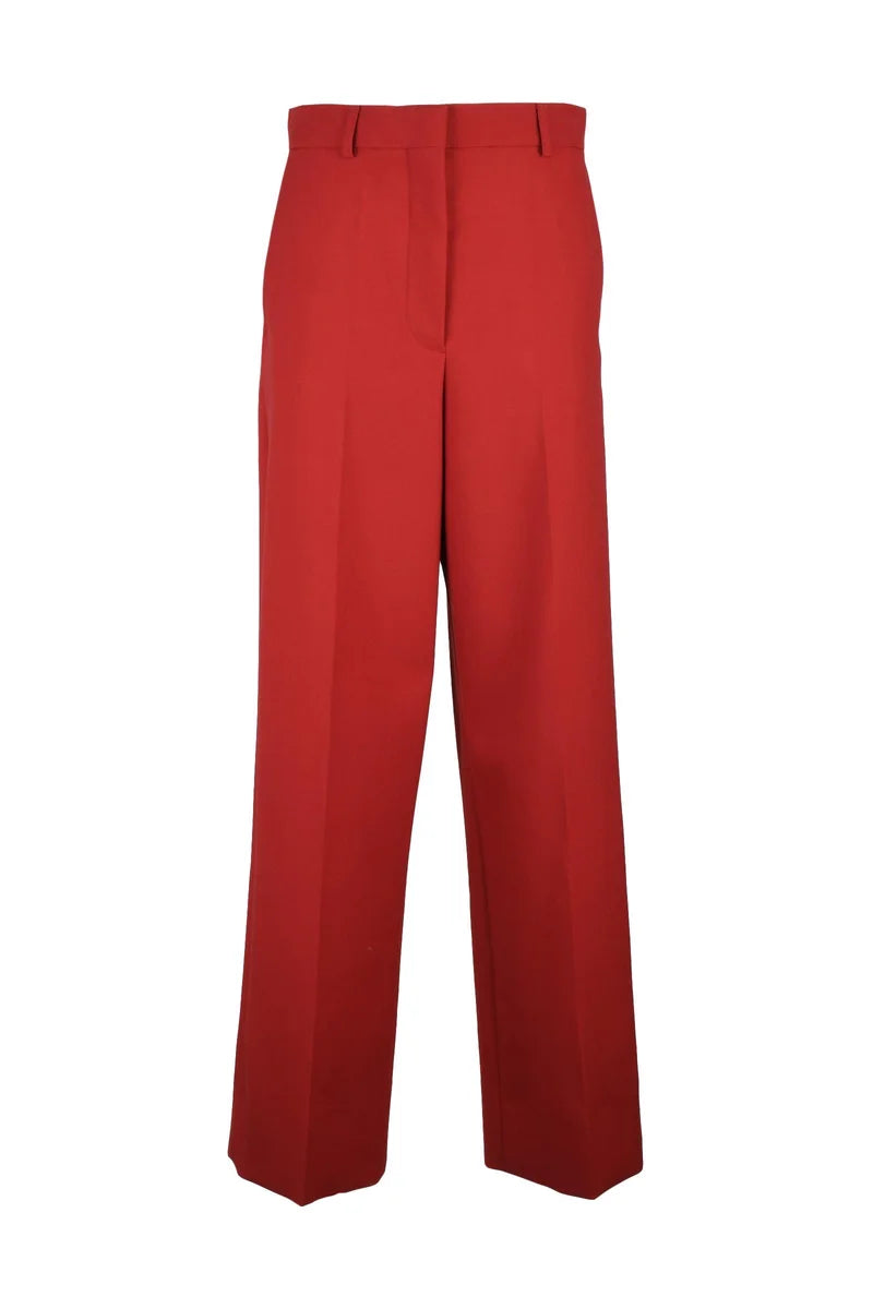Women's Trousers - Red