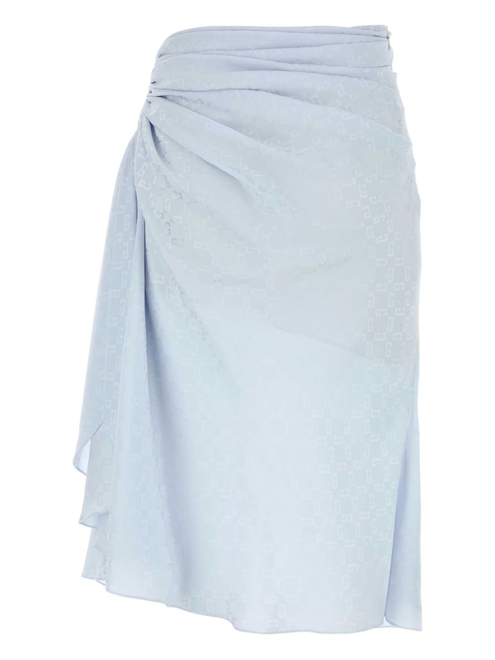 Mid-Length Draped Skirt