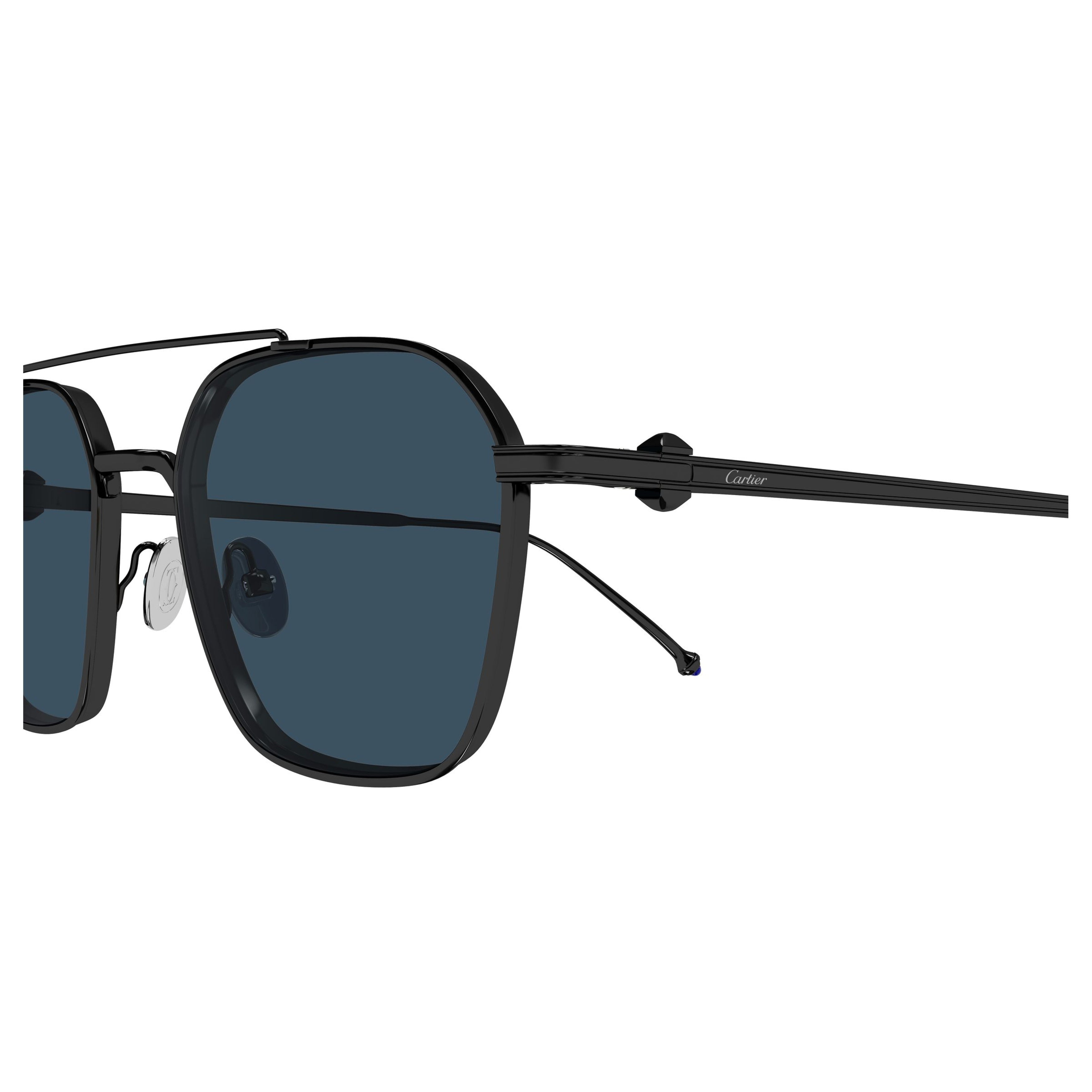 Ct0618s Rectangular Titanium Sunglasses