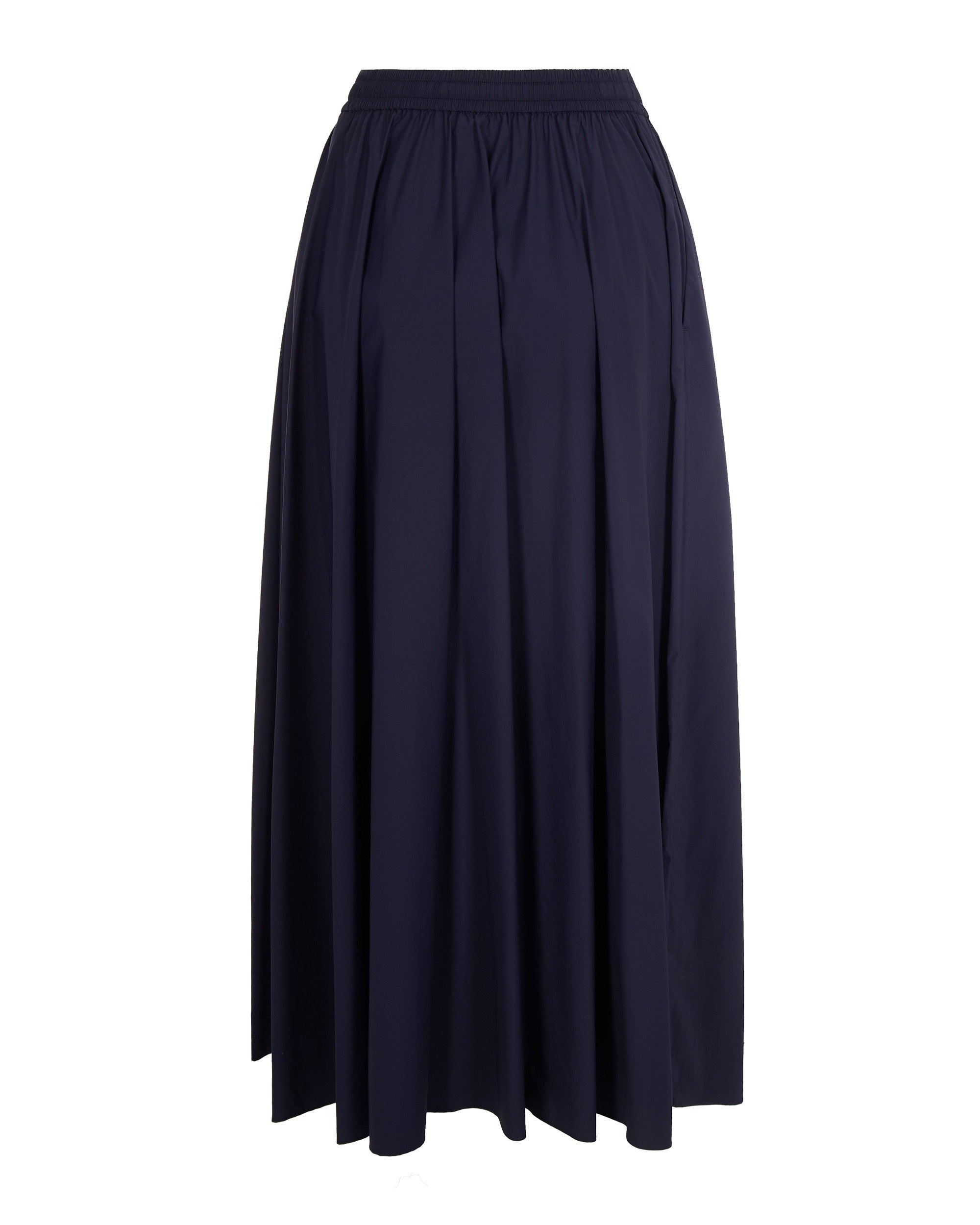 Ultralight Stretch Nylon Midi Skirt