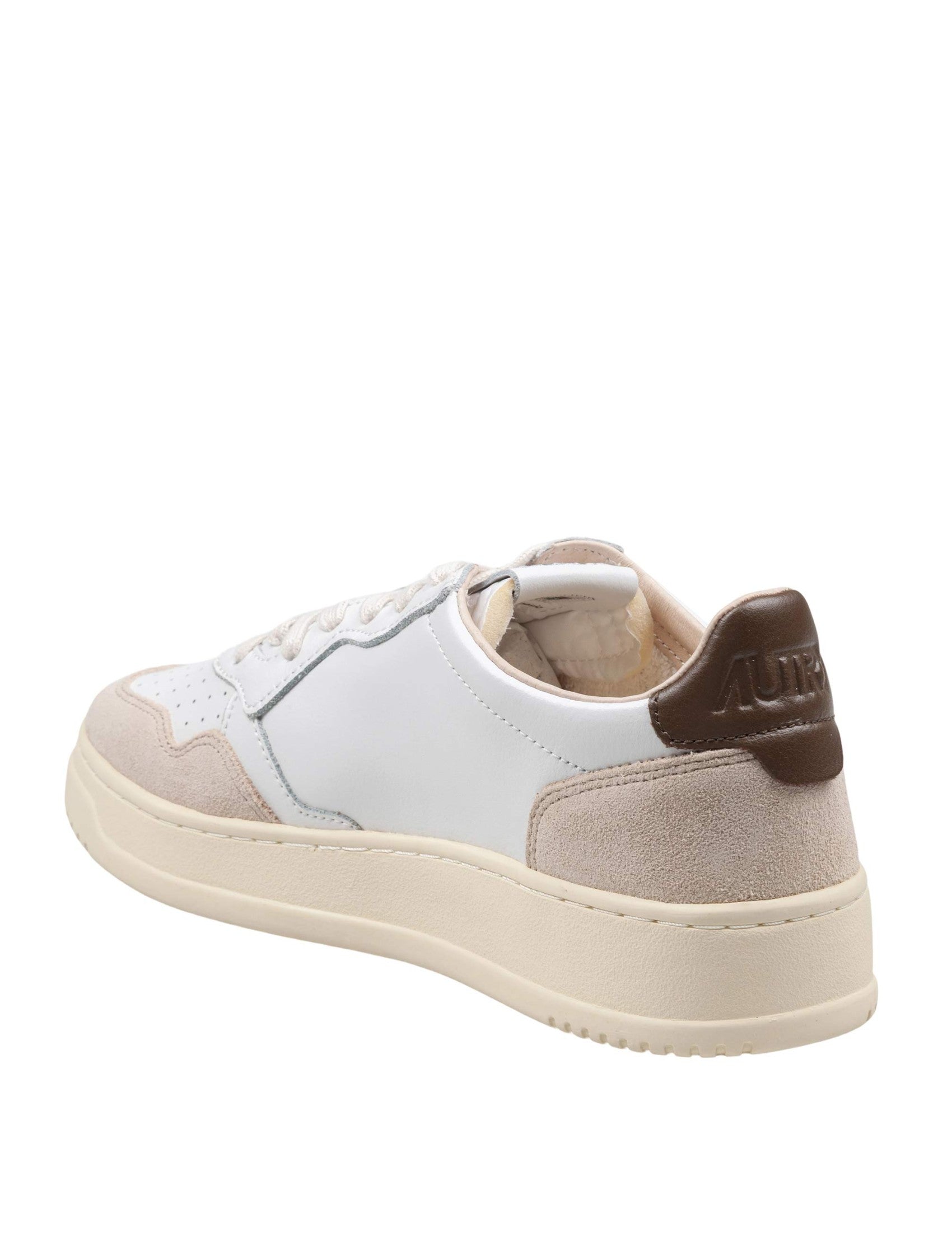 Medalist Low Leather and Suede Sneakers