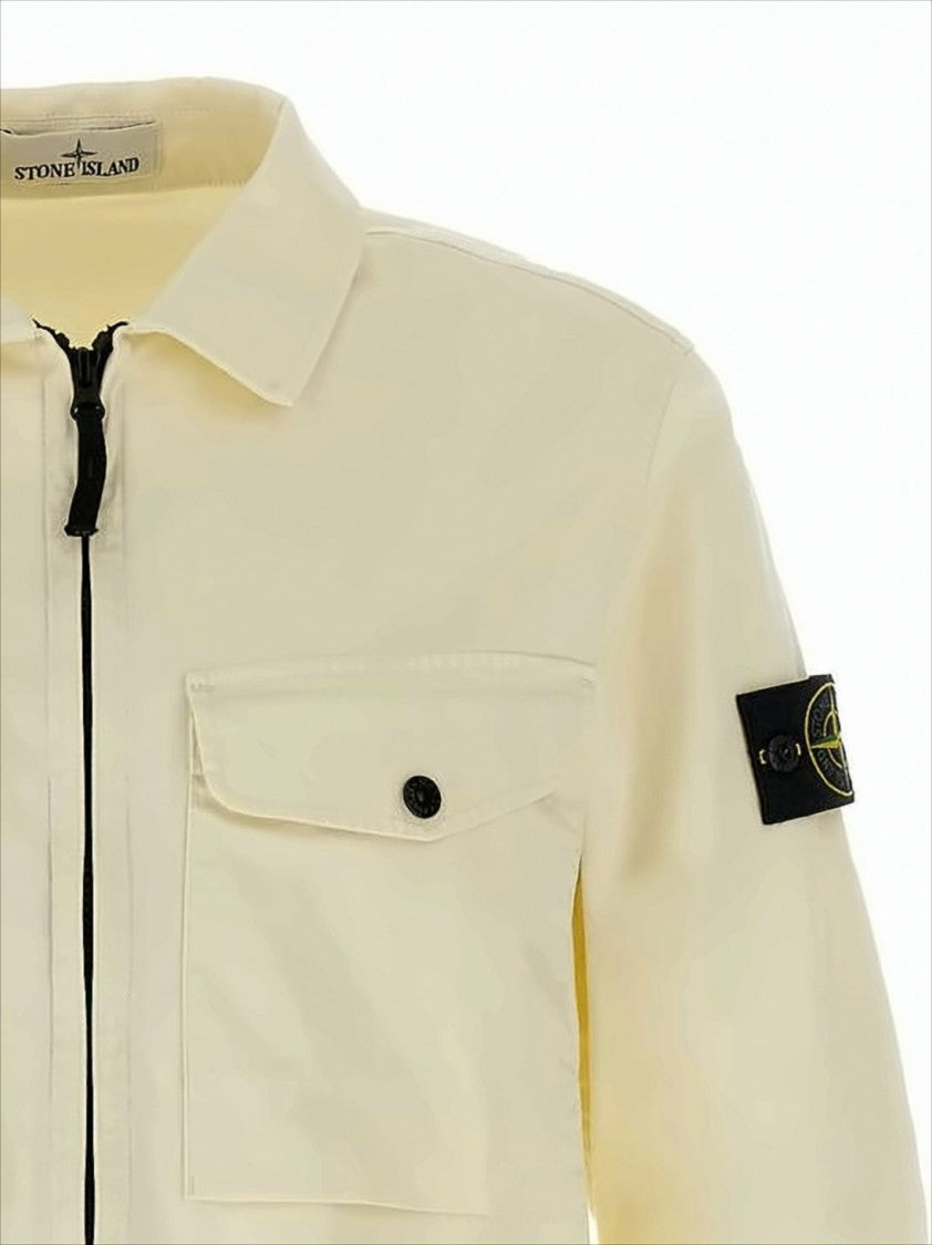 Minimalist Light Cream Jacket