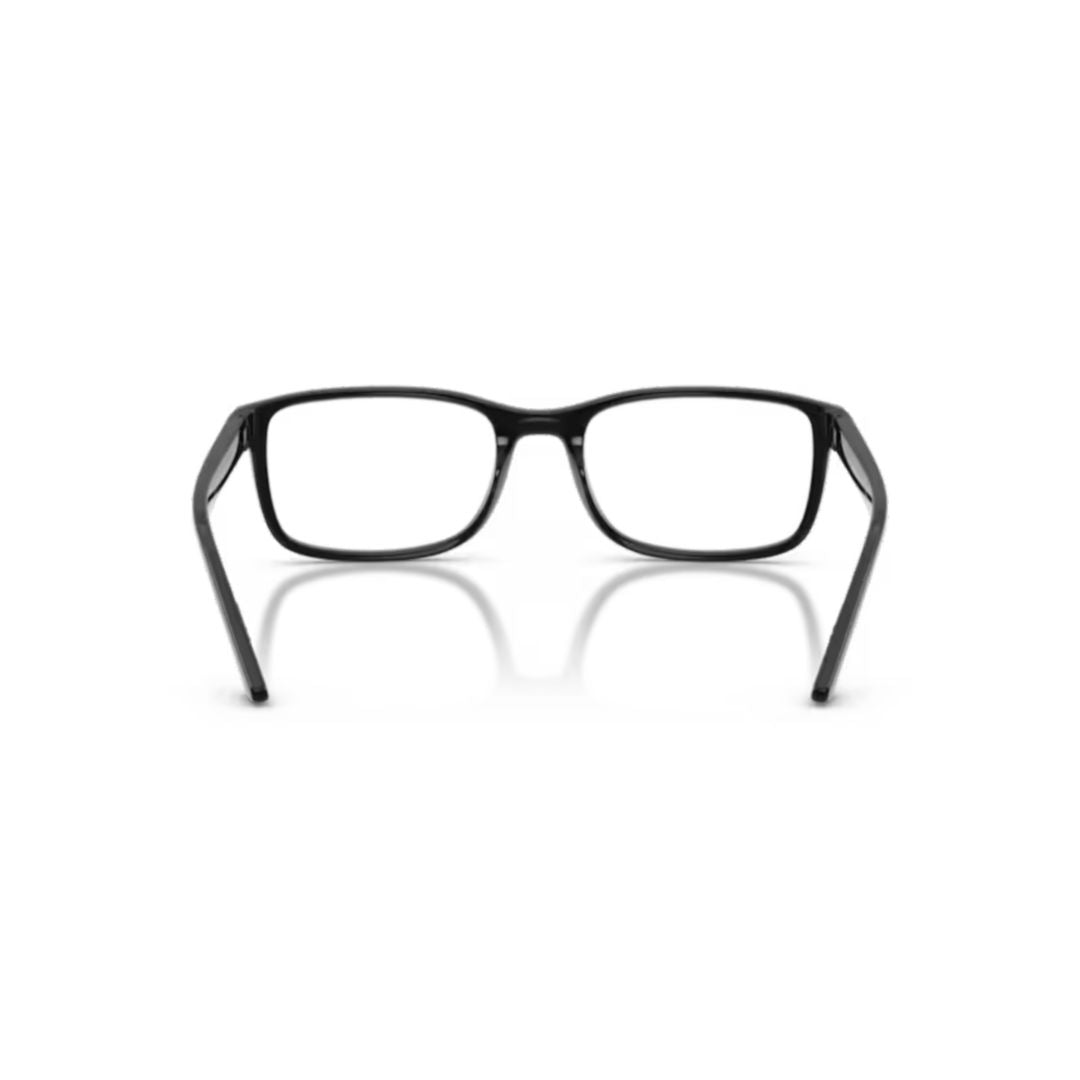 0ps 06rv Rectangular Black Sunglasses