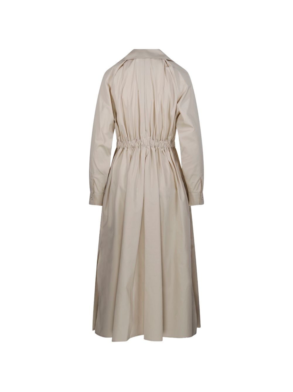 Midi Length Dress with Flared Silhouette
