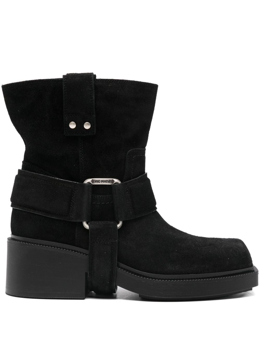Pull-On Black Boots