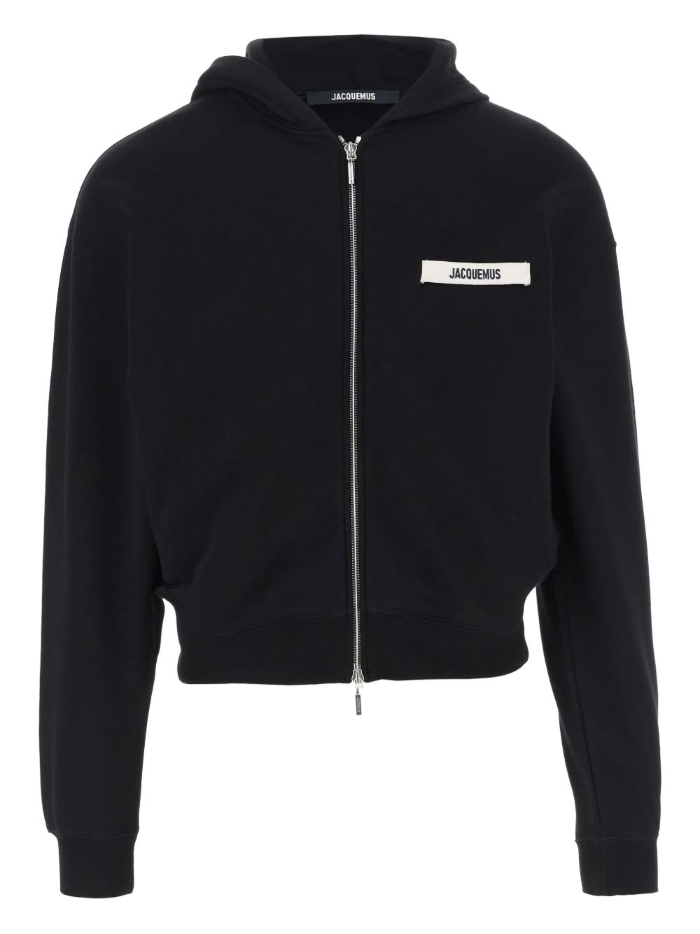 Hooded Zip-Through Sweater