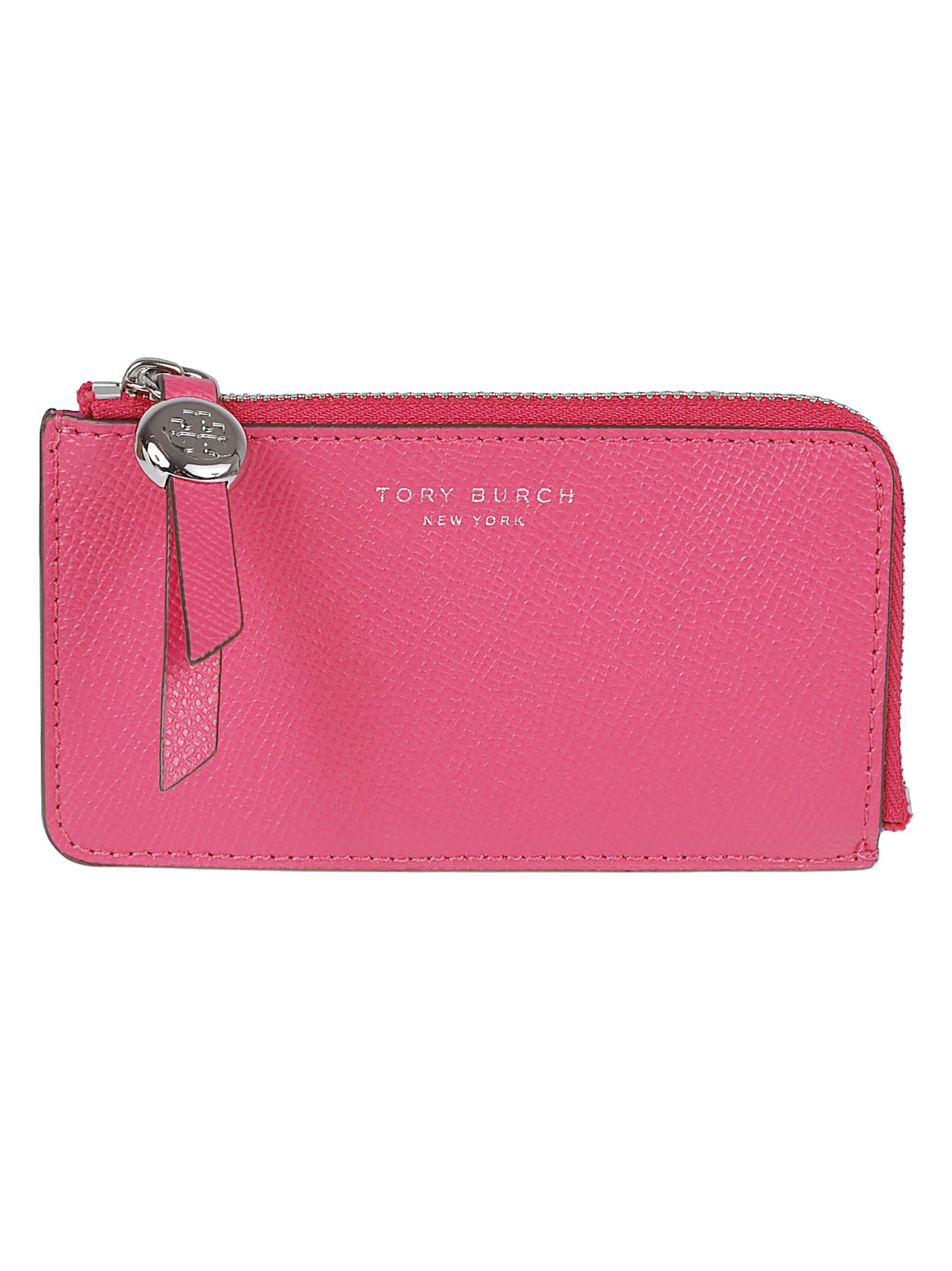 Textured Pink Leather Wallet