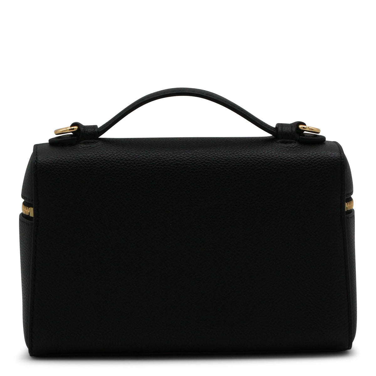 Textured Leather Crossbody Bag
