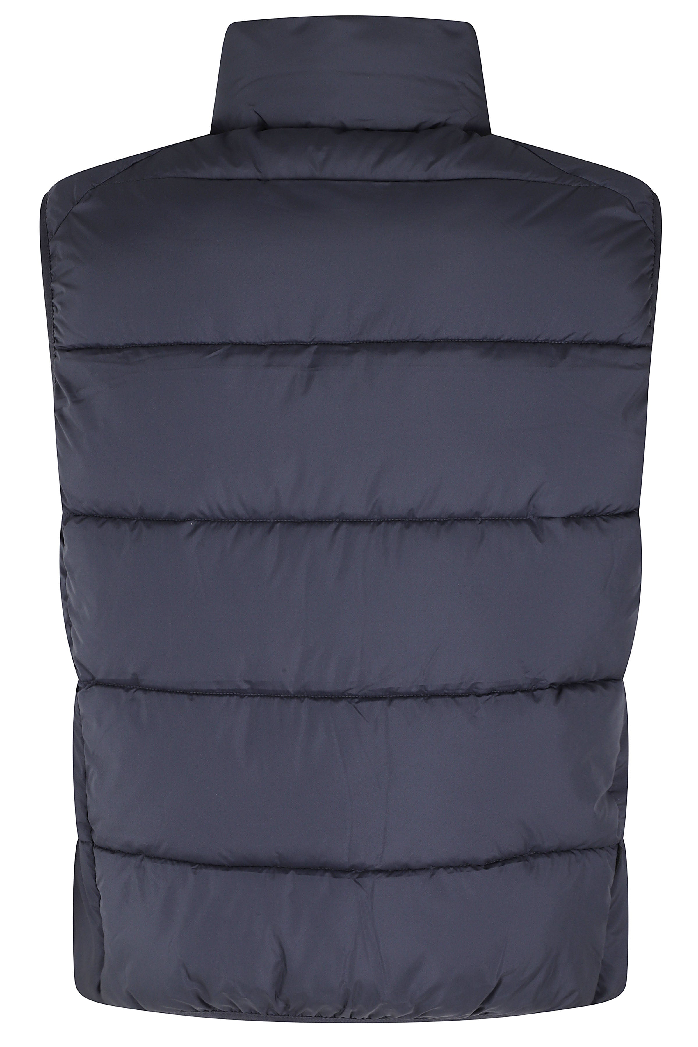 Arlen Quilted Vest with High Collar