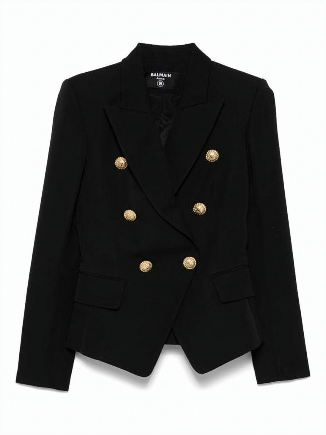 Tailored Black Blazer With Structured Silhouette