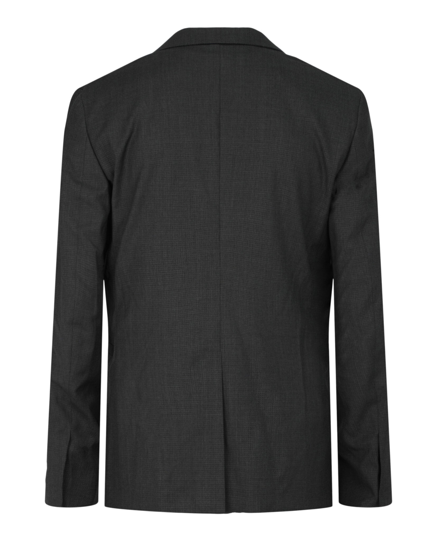 Single-Breasted Blazer with Notched Lapels