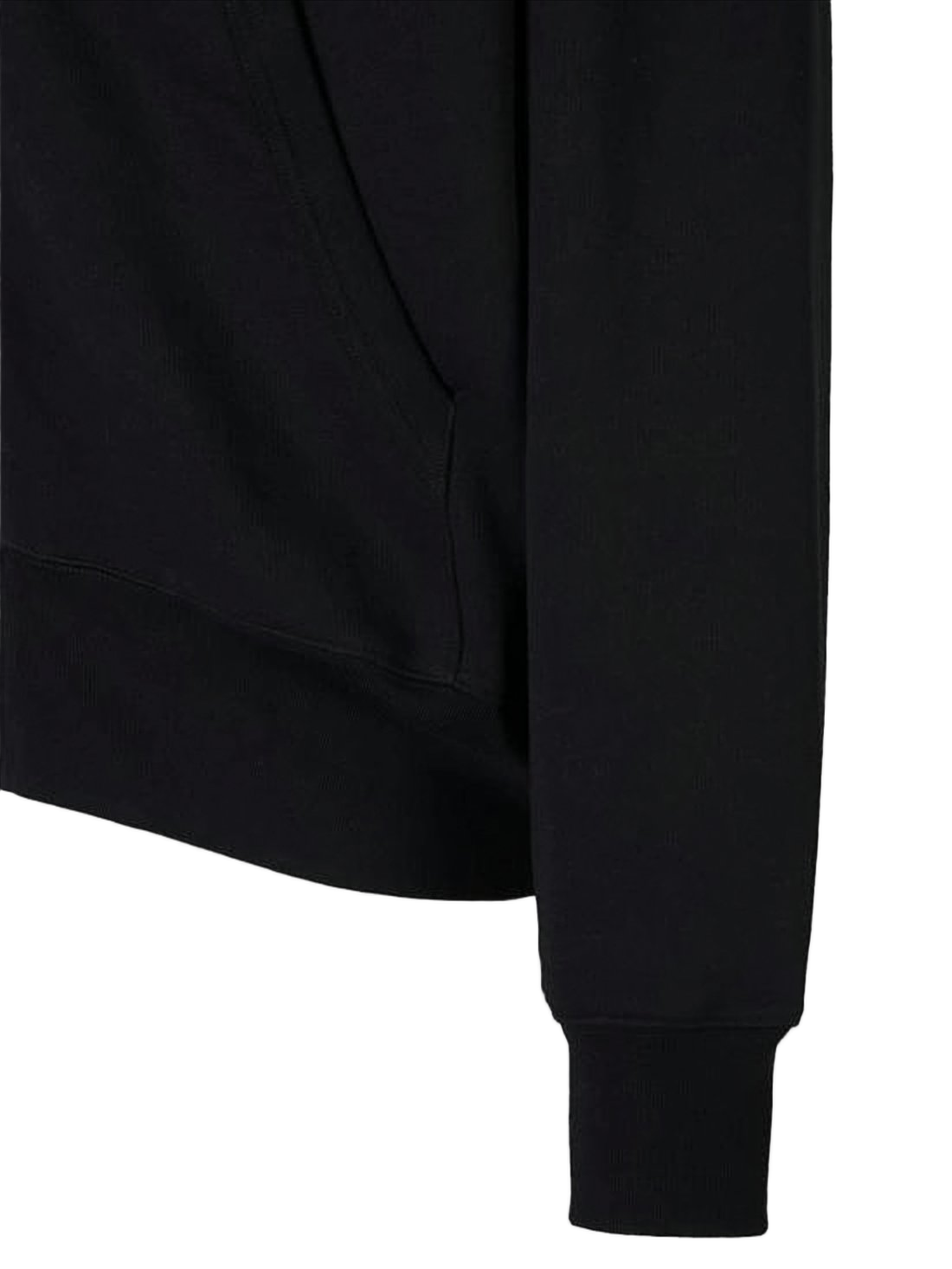 Cropped Zip-Up Hoodie with Relaxed Fit