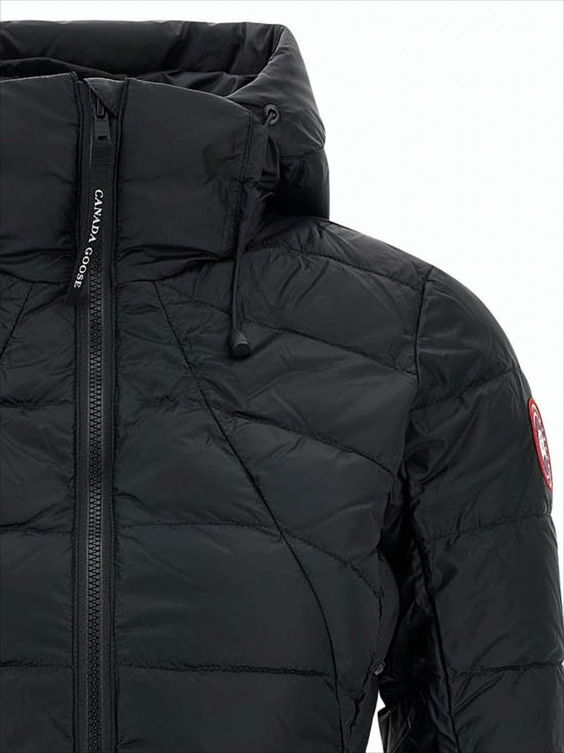 Quilted Padded Down Coat with Adjustable Collar
