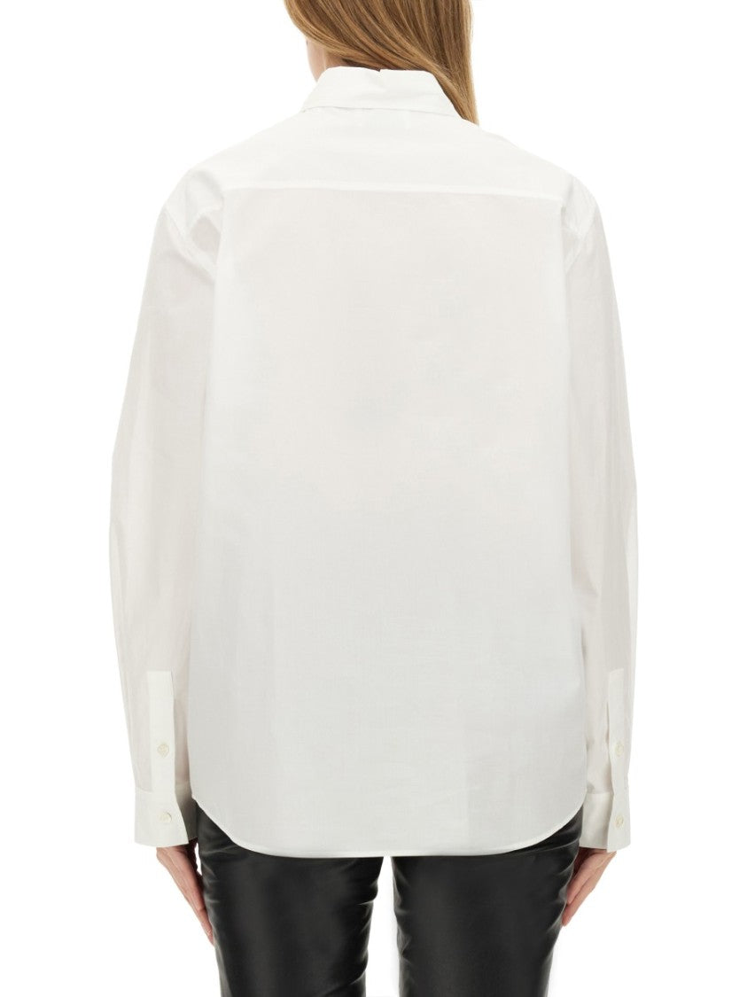 Structured White Cotton Shirt