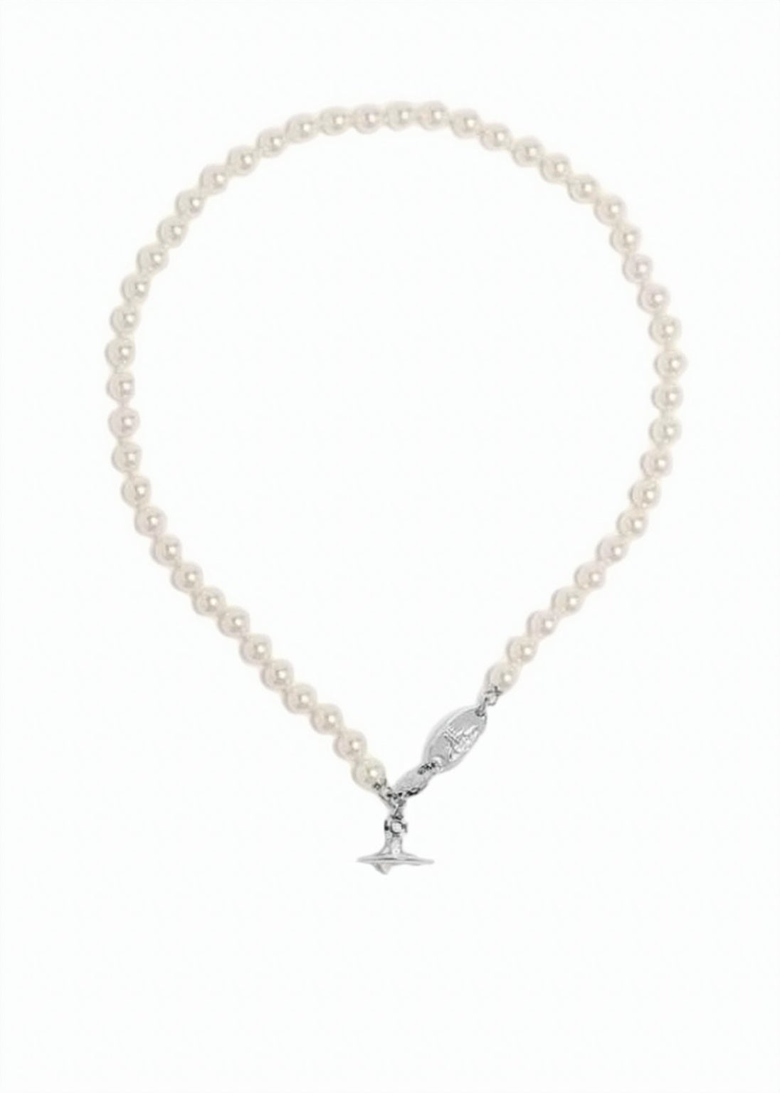 Delicate Silver Chain Necklace with Bow Pendant