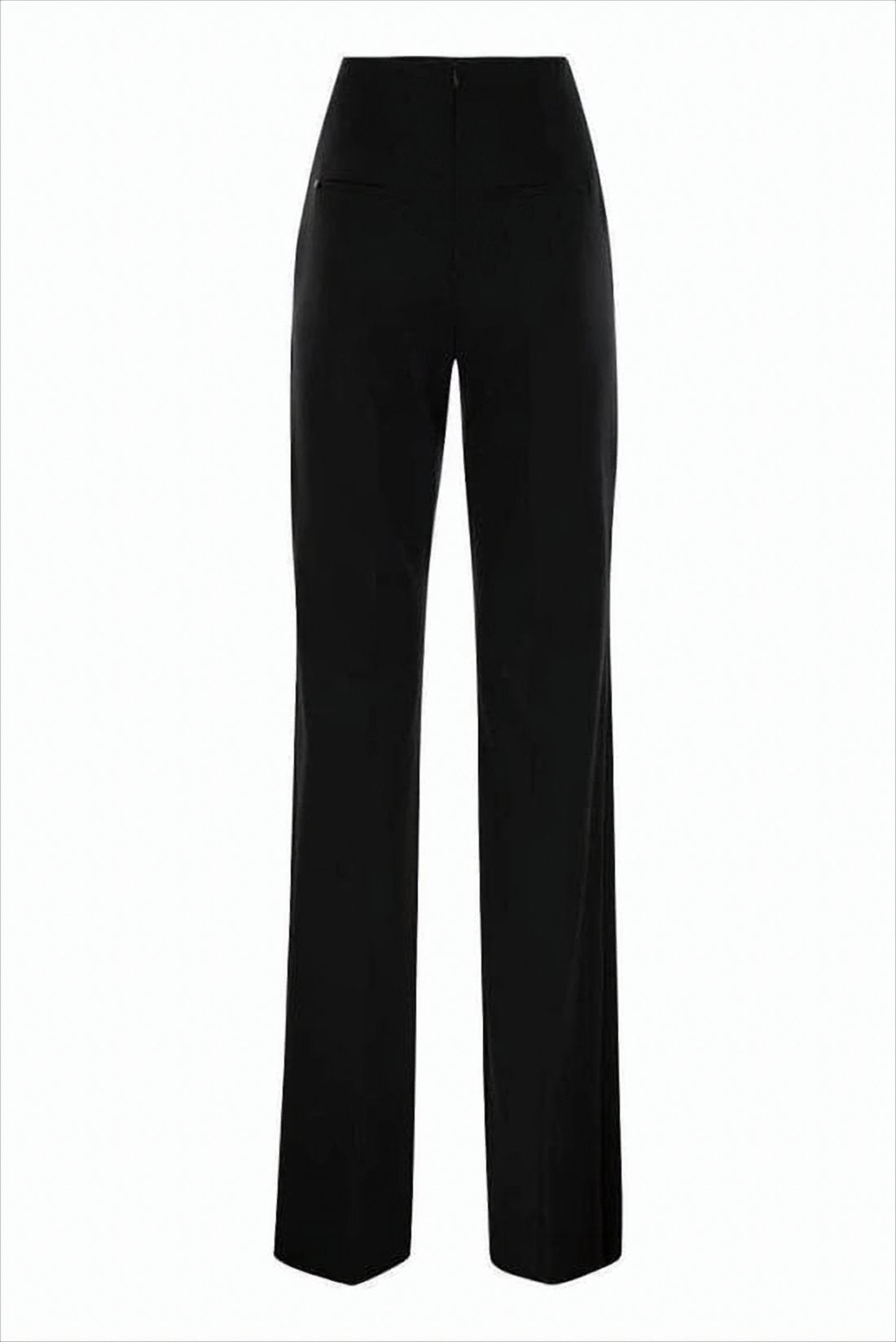 Sleek Tailored Pants with High Waist