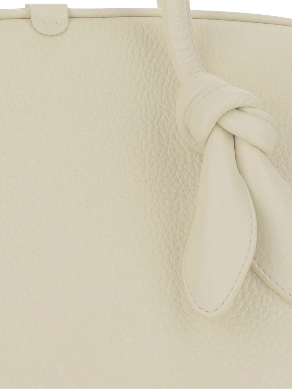 Ivory Leather Handbag