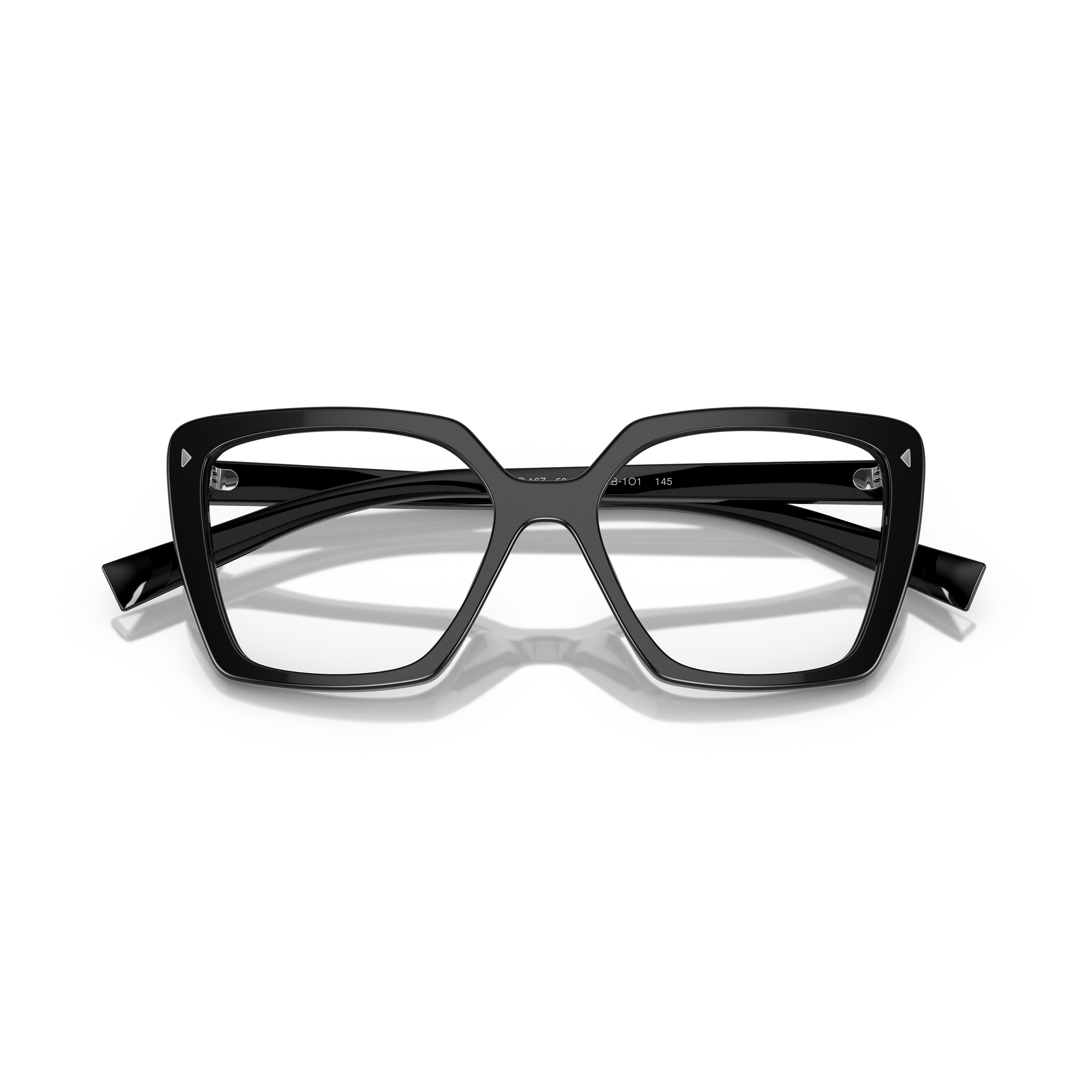 0pr 16zv Bold Oversized Square Frame Eyeglasses