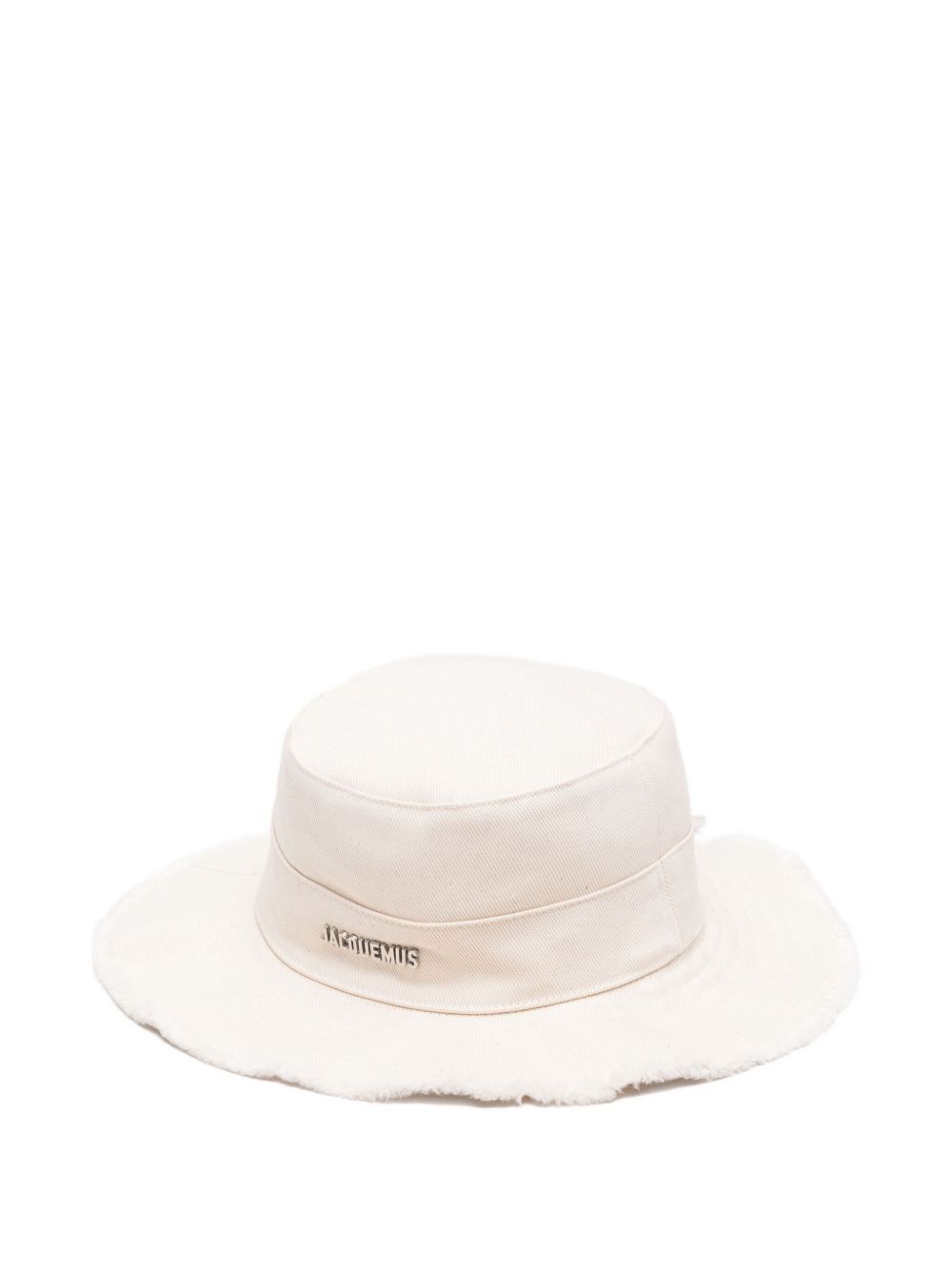Flat Crown Beige Hat